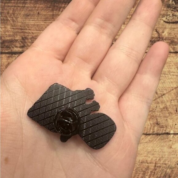 Eat The Rich Enamel Pin - Picture 2 of 2